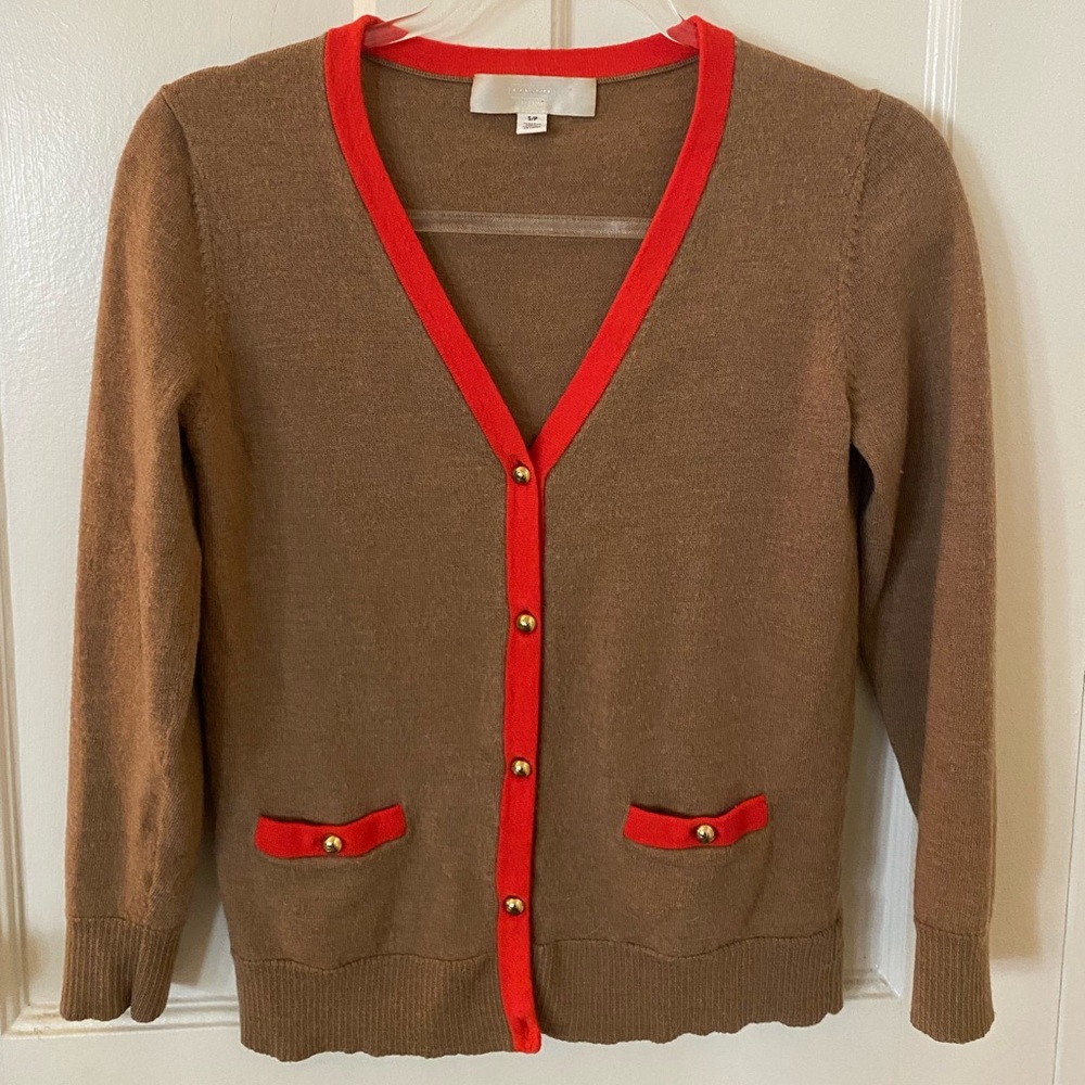 Like NEW Coach Wool Cardigan - Size S